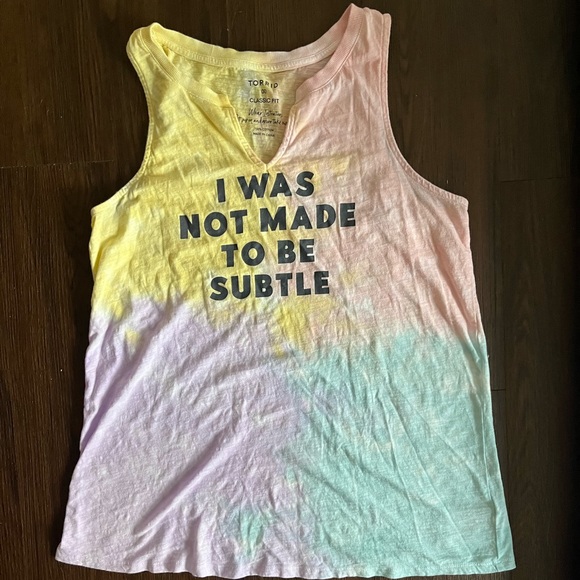 Graphic Tie Dye Tank - Picture 4 of 6